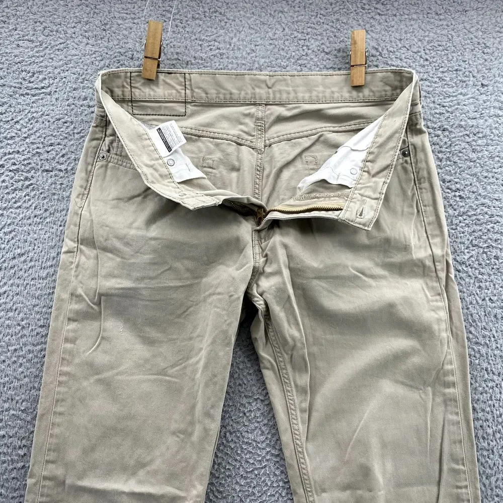 Levi's 514 Jeans Men 32X32* Beige Khaki Straight 90's Clasic Academia Streetwear
